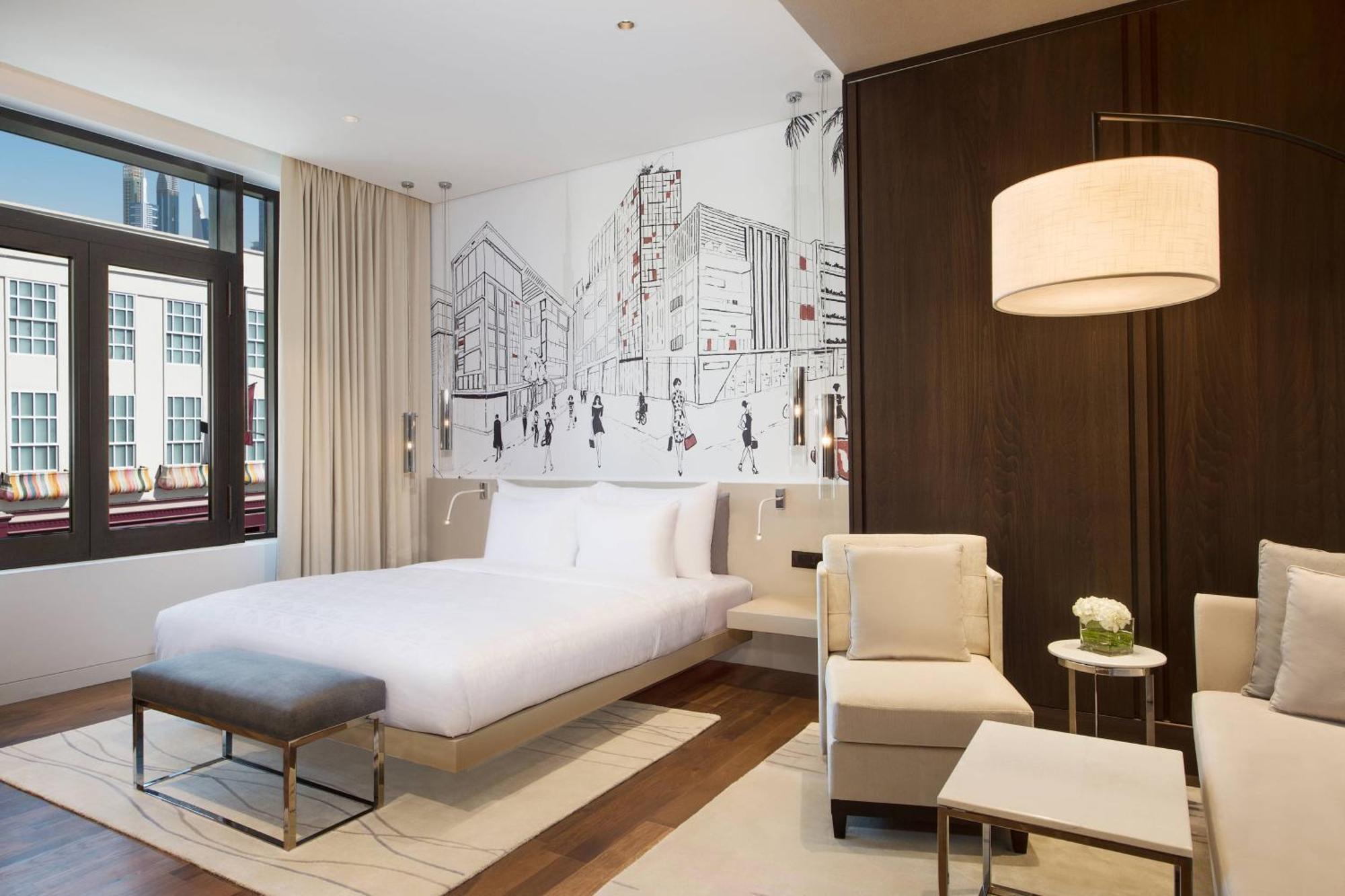 La Ville Hotel & Suites City Walk Dubai, Autograph Collection Exteriér fotografie A room at the hotel